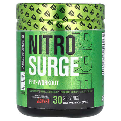 NitroSurge Pre-Workout Cherry Limeade