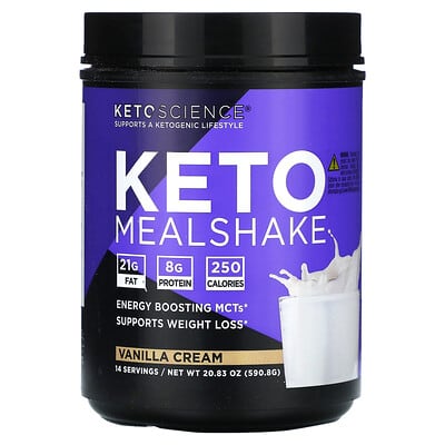 Ketogenic Meal Shake Vanilla Cream