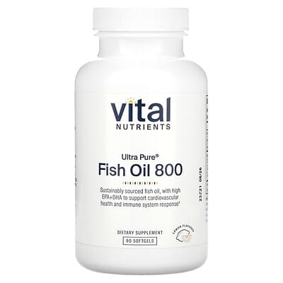 Ultra Pure Fish Oil 800 Lemon Flavor