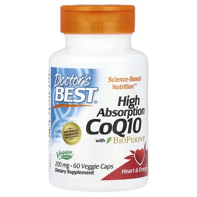 High Absorption CoQ10 200 mg with BioPerine