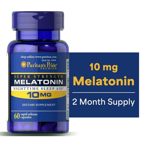 Super Strength Melatonin 10 mg