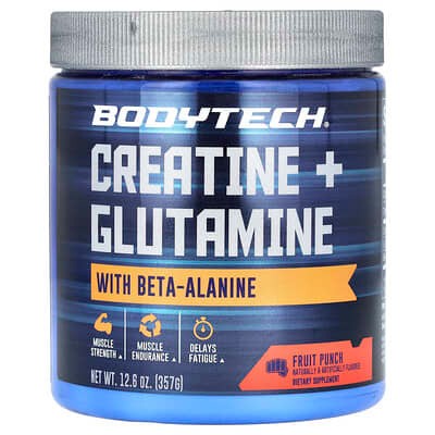Creatine + Glutamine with Beta-Alanine Fruit Punch