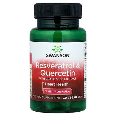 Resveratrol & Quercetin with Grape Seed Extract