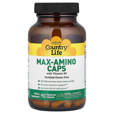 Max-Amino Caps with Vitamin B6