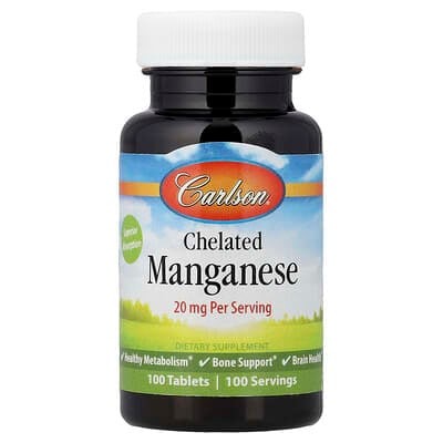 Chelated Manganese 20 mg