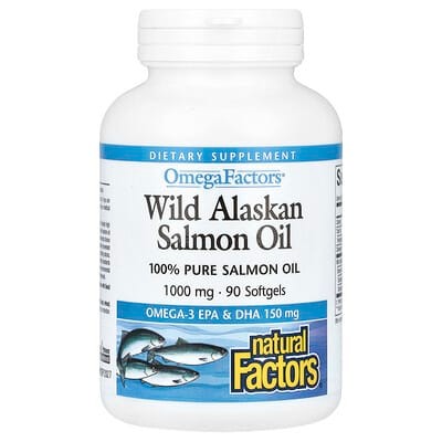 Wild Alaskan Salmon Oil 1000 mg
