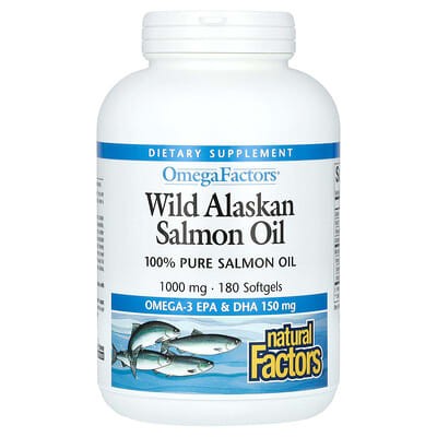 Wild Alaskan Salmon Oil 1000 mg