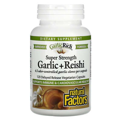 GarlicRich Super Strength Garlic + Reishi