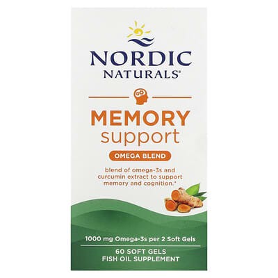 Omega Memory with Curcumin