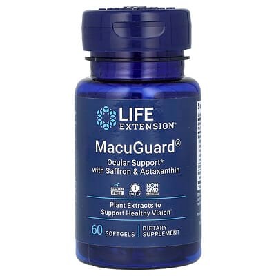 MacuGuard Ocular Support with Saffron & Astaxanthin
