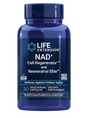 NAD+ Cell Regenerator and Resveratrol