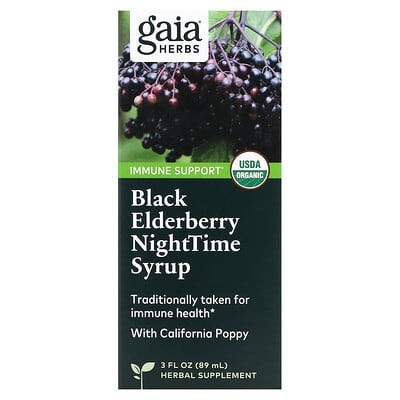 Black Elderberry NightTime Syrup