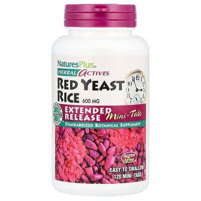 Red Yeast Rice 600 mg Extended Release Mini-Tabs