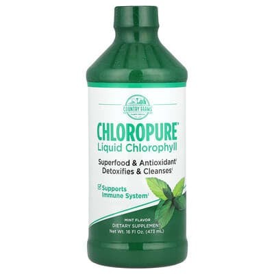 Chloropure Liquid Chlorophyll Mint Flavor
