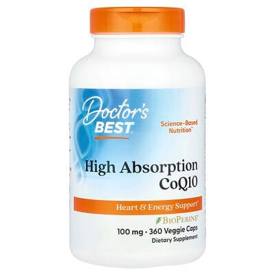 High Absorption CoQ10 with BioPerine 100 mg
