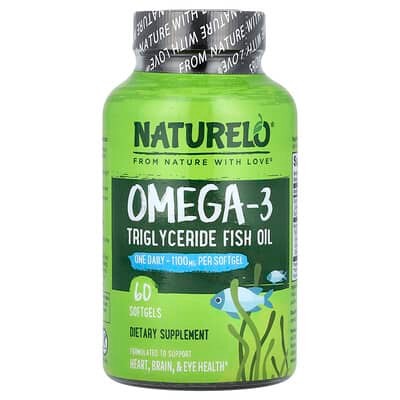 Omega-3 Triglyceride Fish Oil 1100 mg