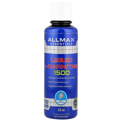 Liquid L-Carnitine 1500 Blue Raspberry