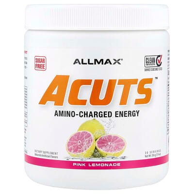 Amino:Cuts Amino-Charged Energy Drink Pink Lemonade