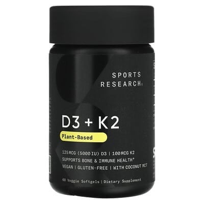 D3 125 mcg + K2 100 mcg