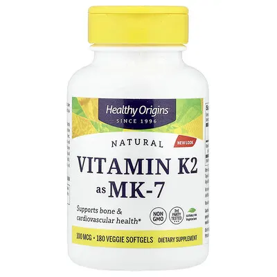 Vitamin K2 as MK-7 100 mcg