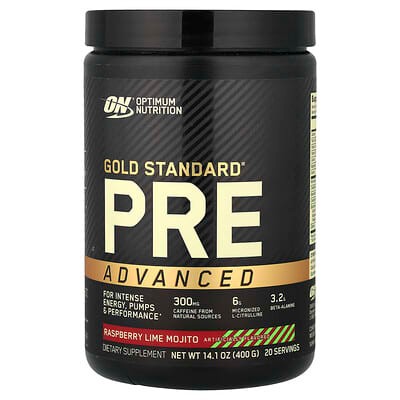 Gold Standard Pre Advanced Raspberry Lime Mojito