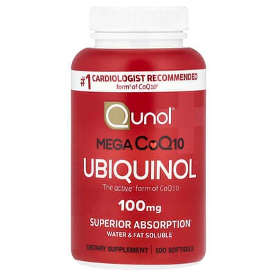 Mega Ubiquinol CoQ10 100 mg