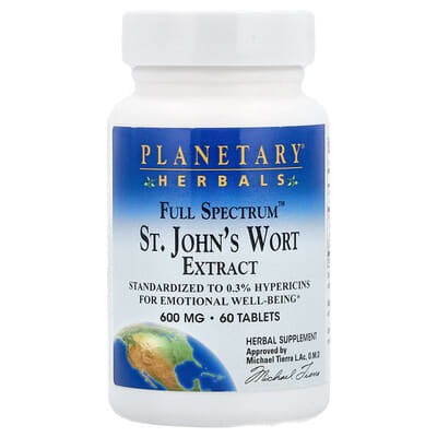 Full Spectrum St. John's Wort Extract 600 mg