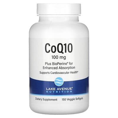 CoQ10 100 mg plus BioPerine