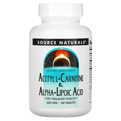 Acetyl L-Carnitine & Alpha-Lipoic Acid