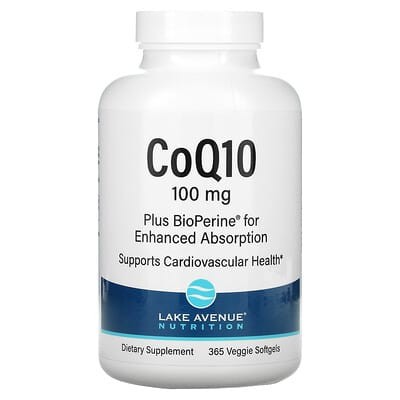 CoQ10 100 mg plus BioPerine