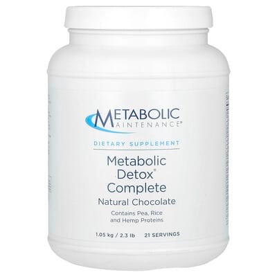 Metabolic Detox Complete Natural Chocolate