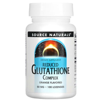 Reduced Glutathione Complex 50 mg Orange Flavored