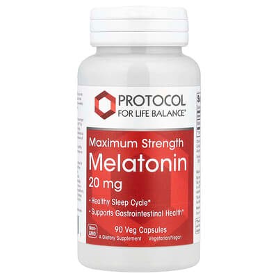 Maximum Strength Melatonin 20 mg