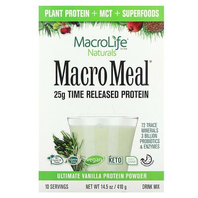 MacroMeal Ultimate Vanilla Protein Powder