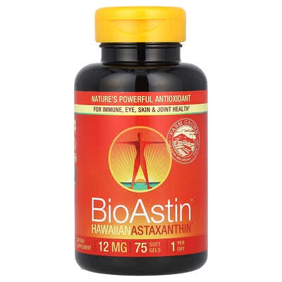 Hawaiian Astaxanthin 12 mg