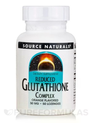 Reduced Glutathione Complex 50 mg Orange Flavored